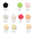 100Pcs Resin Cute Rose Flower 3D Black Rose Five-Petal Flower Petal Flatback Stone Arylic Nail Art Rhinestone Gem Decoration 6mm. 