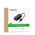 UGREEN Ethernet Adapter, USB to RJ45 10/100 Mbps Network Adapter for Laptop PC Compatible with Nintendo Switch/ Mac_Book/ Chromebook Surface/ Windows/ macOS/ Linux. 