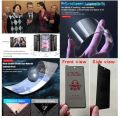 3IN1For Honor X7C Full Screen Soft Matte Privacy Ceramic film+ Camera Lens Back Screen Sticker+Carbon Fiber back filmstrip. 