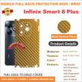 INFINIX SMART 8 PLUS FULL BACK 360 premium Protection Skin Wrap full cover Premium Quality. 
