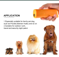 YONII LED Ultrasonic Dog Repeller and Trainer Device 3 in 1 Anti Barking Stop Bark Handheld Dog Training Device, Yellow A R3721. 