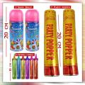 2 Party Poppers + 2 Snow spray + 6 Saprkle candles Combo Deal for Christmas , wedding , birthday party , Bridal shower , Baby Shower  and other celebrations. 