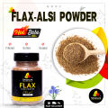 Premium Organic Flax Seeds Powder (Alsi Powder) 145g – 100% Pure & Natural Ground Flaxseed / Alsi ka Atta for Cooking & Baking. 