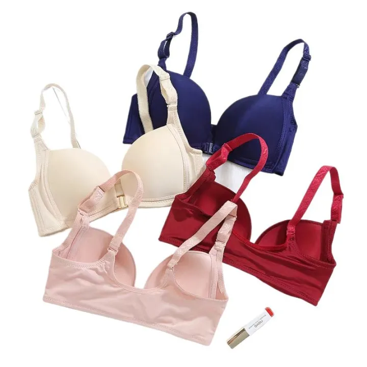Style Front Open Design Light Padded Bra For Bridals Seamless ...