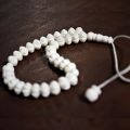 ORIGINAL CAMEL BONE TASBIH (33 BEADS CUT SHAPE). 