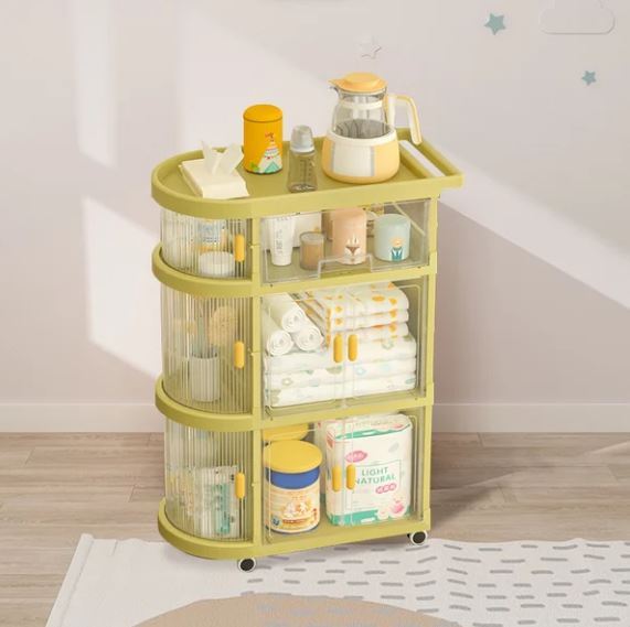Freestanding%20Toy%20Organizer%20Cart%20With%203%20Tier%20Foldable%20Storage%20Cabinet%20-%20Image%205