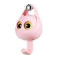 Cat Eyes Cute Multi-purpose Adhesive Wall Hook- cat shape wall hanger  - Cartoon Animal Hanger, Decorative Cat Wall Decor, Self-adhesive Playful Storage Solution for Children's Room. 