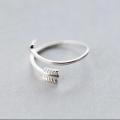 Qiming Arrow Silver Ring For Men/Women. 