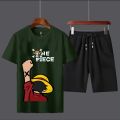 One Piece Tracksuit Cotton Fabric T-Shirt & Short Set for Men/Boys Summer collection. 