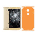 Back Paper For Huawei G8 Lamination Anti-Stain-1080 Light Orange Sheet Wrap Cover. 