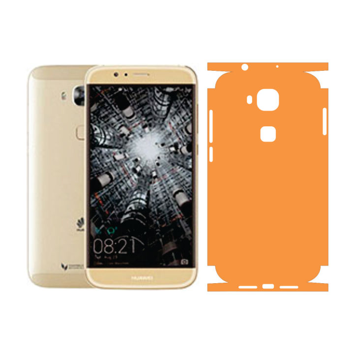 Back Paper For Huawei G8 Lamination Anti-Stain-1080 Light Orange Sheet Wrap Cover
