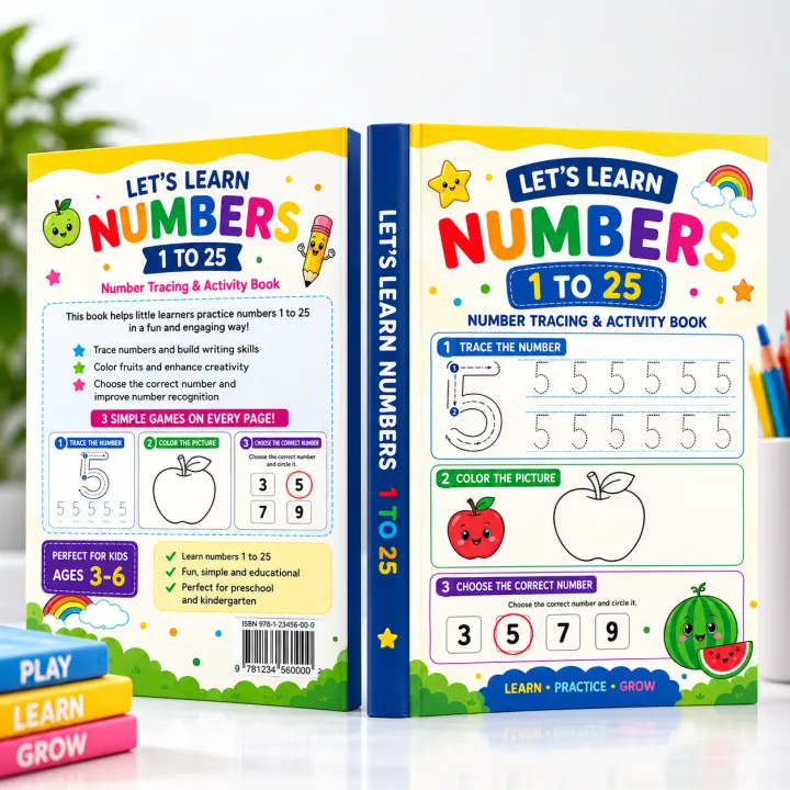 ABC Alphabet Tracing Workbook for Kids | Learn Letters, Fruits ...