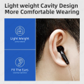 Classic Earplugs Sennhei MX500 Powerful Bass Wired Earbuds HiFi Stereo Earphones USB-C 3.5mm Transparent Headphones With Mic. 