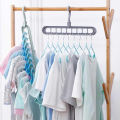 Multi Purpose 360 Rotation Plastic Storage Clothes Hanger / 360 Rotation Space Saving Hanger Organizer / Multipurpose Hanger Art # SS-MH075 (75 Pcs). 