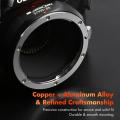Lens Adapter Canon EOS (EF/EF-S) D/SLR Lens to Micro Four Thirds (MFT, M4/3) Mount Mirrorless Camera Body with Matting Varnish Design Lens Adapter. 