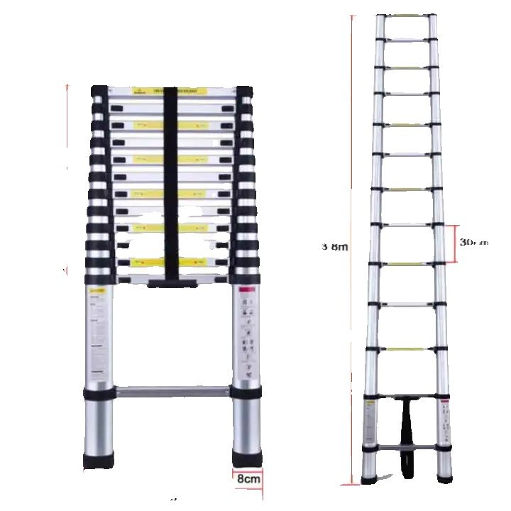 Aluminum%20%209%20Feet%20Telescopic%20Multi%20Purpose%20Extendable%20Single%20Ladder%20Best%20Works%20-%20Image%203