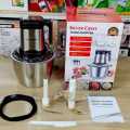 Silver Crest Meat Chopper 3.5L Double blades 2000 watt. 