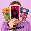 50 Anime Photocards (4x6 Inch) | High-Quality Collectible Cards | Wall Decor Posters & Gift Set for Anime Fans. 