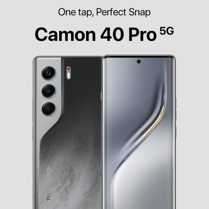 Tecno Camon 40 Pro 8GB Ram 256GB Rom 144Hz Display