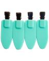 Silicon Hair clip for Highlights and Foiling pack of 4 - Salon Designers. 
