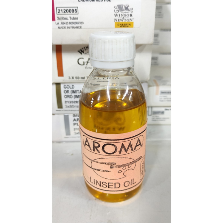 Linseed Oil for Oil Painting 100ml Bottle