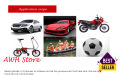 Foot and hand Air Pump with Air Pressure Gauge Fast & Portable Car Bike Cycle Foot Air Pump inflator. 