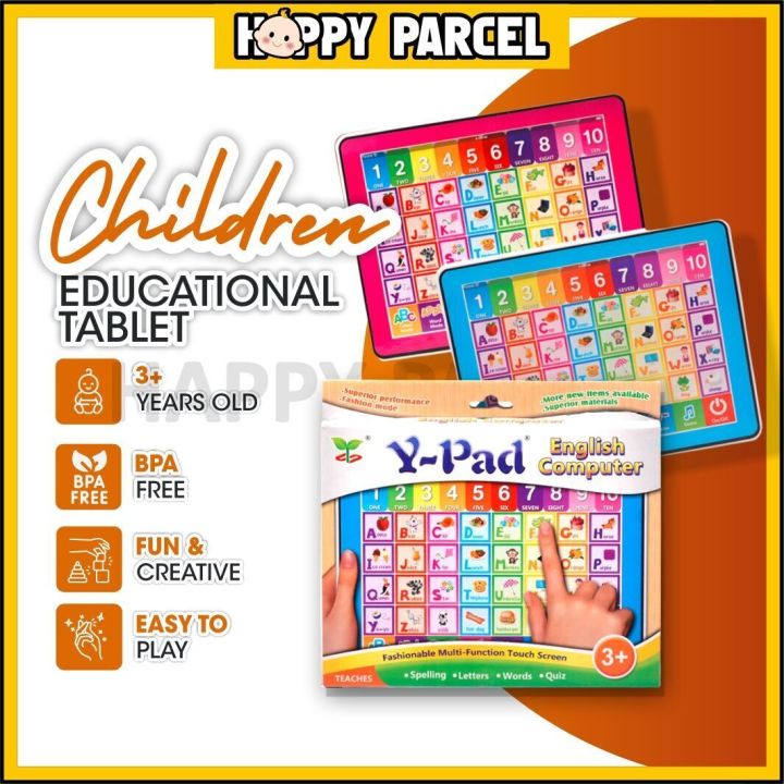 Kids Y-Pad Education Children Toy ABC Learning Tablet for Baby Educational Toys with Number