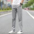 Mens Pants in Grey color Cotton Jeans Material - Men's Formal and Casual Wear. 