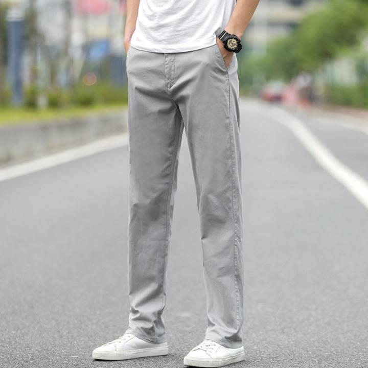 Mens Pants in Grey color Cotton Jeans Material - Men's Formal and Casual Wear