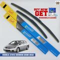 Aim Honda Civic Reborn 2006-2012 WindScreen Hybird Wipers - 2 Pieces -. 