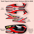 Bike Sticker 125 full kit for/5 piece Stickers for Chain Cover,Tanki,Tapa,/Chain Cover Sticker 125 with Tanki sticker,tapa sticker 2024 Model bike sticker/1piece Chain Cover Sticker sticker 2 piece tapa sticker 2 piece Tanki stickers. 