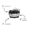 Hot Pot with Glass Lid by Happy House | Large. 