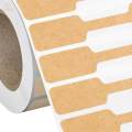 1 Roll 500Pcs Jewelry Price Tags Stickers Price Sticker Blank Price Label, Necklace Display. 