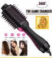 One Step 3-in-1 Hair Dryer, Straightener, and Curler, Hot Air Brush for Women and Girls. 