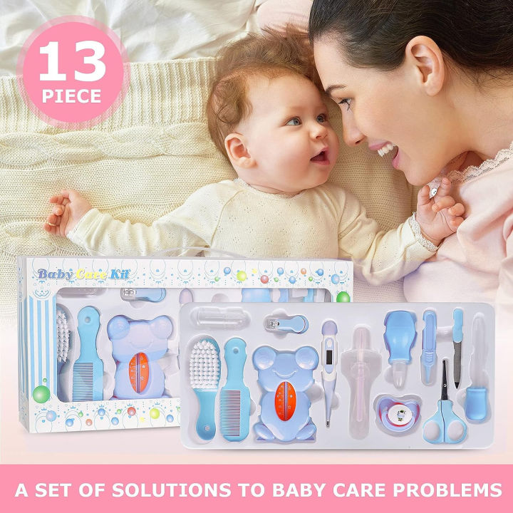 Pack of 13 Baby Grooming Kit, Baby Care Items, Baby Care
