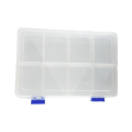 8X5 inch Multi Purpose storage box V200 (8 compartments) for Jewelry, electronic components, Screws and Medicine etc.. 