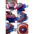 Marvel Avenger Superhero Captain America Toy Shield_For Kids Children Toys_Action_Armor_Role-Play Set With Light and Sound. 