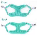 Soft Padded Chihuahua Yorkie Dog Cat Harness Leash Set Warm Winter Pets Puppy Clothes Pug French Bulldog Clothing For Small Dogs - White - S. 