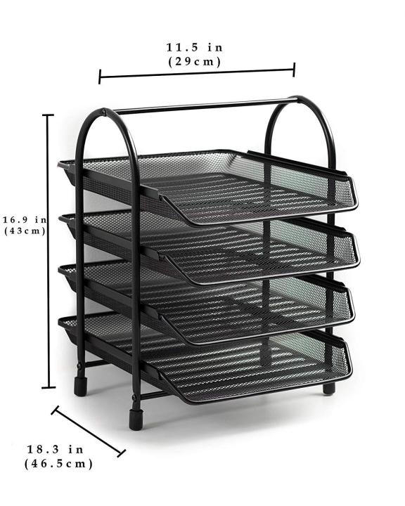 Office%204%20Tier%20Heavy%20Duty%20Metal%20Desktop%20Letter%20Tray%20File%20Organizer%20Sorter%20Desk%20Document%20Organizer%20Shelf%20Tray%20Magazine%20Holder%20Paper%20File%20Newspaper%20Organizer%20Tray%20-%20Black%20-%20Image%206