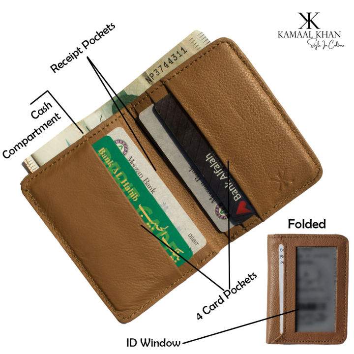 Genuine%20Leather%20Minimalist%20Men's%20Purse%20Long%20Wallet%20For%20Men%20Bi%20Fold%20Simple%20Wallet%20Clasp%20%20Card%20Holder%20Wallet%20-%20Kitabi%20Wallet%20-%20Image%203