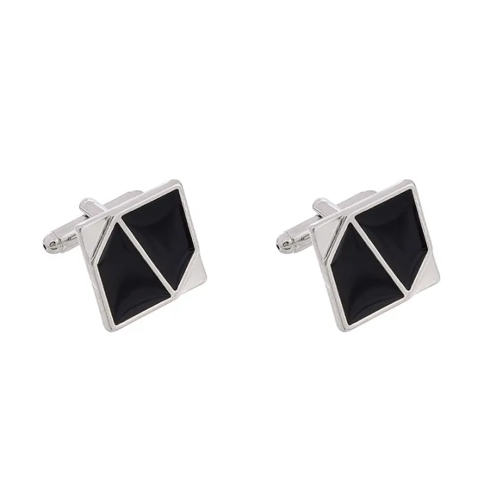 Cufflinks%20for%20Men%20%7C%20Golden%20Black%20Decent%20Cufflinks%20-%20Image%204