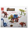 Jurassic Dinosaur - Red Tyrannosaurus Building Blocks. 