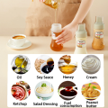 4 Hole Sauce Squeeze Bottle for Mayonnaise, Ketchup for Sauces & Honey. 
