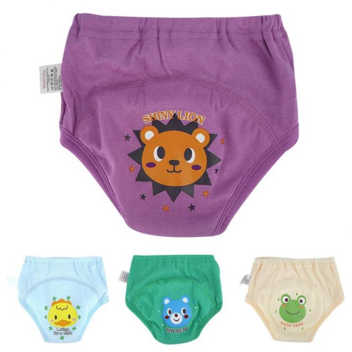 NYT%204Pc%20/%20Baby%20Boys%20Training%20Pants%20Potty%20Training%20Toddlers%20Toddlers%20Cute%20Cartoon%20Waterproof%204-Layer%20Diapers%20-%20Image%207