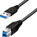 Branded SuperSpeed USB 3.0 Printer Cable USB 3.0 Upstream Cable USB 3.0 Type A to Type B Cable Docking Station Cable USB 3.0. 