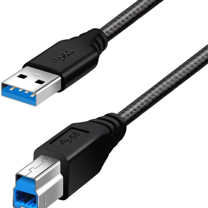 Branded SuperSpeed USB 3.0 Printer Cable USB 3.0 Upstream Cable USB 3.0 Type A to Type B Cable Docking Station Cable USB 3.0