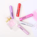 Portable Mini Refillable Spray Jar for Perfume - Travel Size Atomizer Bottle - Empty Cosmetic Container - 0.17oz Scents Lip tint. 