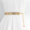 Fashion Simple Chain Belt Women Lady High Waist Gold Belts Waistband For Party Jewelry Dress Metal Chain Belt. 