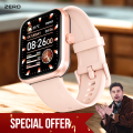 Zero® Edge Smartwatch 1.83" TFT Display | Bluetooth Calling, 100 Sports Modes, Health Suite | IP68 Waterproof | Best Smartwatch for Men, Women, Android & Ios. 