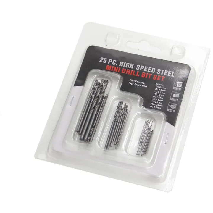 Set De 50 Forets Micro-torsion HSS 0.5-3 Mm – Pour PCB, Perceuse De Précision